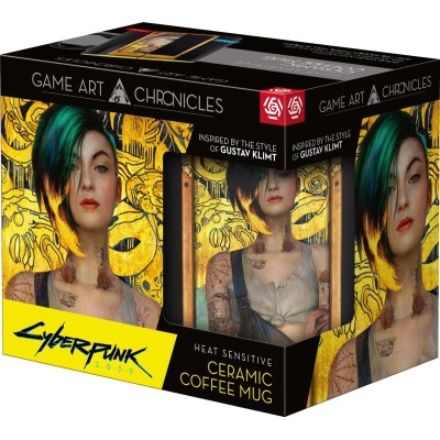 Чашка GoodLoot Game Art Chronicles Cyberpunk 2077 Judy & Gustav Klimt