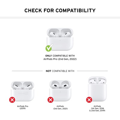 Чохол UAG для AirPods Pro (Gen 2, 2022), Civilian, Olive Drab