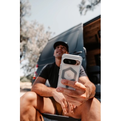 Чохол UAG для Google Pixel 9 Pro, Plyo Pro Magnetic, Ice/Silver