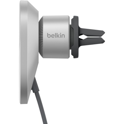 Автомобільний тримач смартфона Belkin MagSafe Qi2 бездротова зарядка, чорний (WIC008BTGR-V2)
