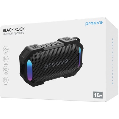 Портативна Акустика Proove Black Rock 10W (APP) (PSBK08117201) black