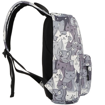 Рюкзак 2Е, TeensPack Cats, сірий (2E-BPT6114GC)