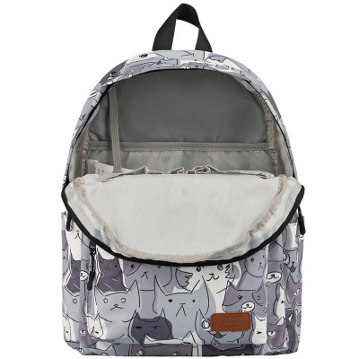 Рюкзак 2Е, TeensPack Cats, сірий (2E-BPT6114GC)