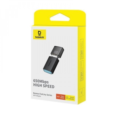 WiFi Адаптер Baseus FastJoy Series 650Mbps (B01317600111-04) Black