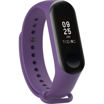 Ремінець для фітнес браслета Xiaomi Mi Band 3/4 Violet