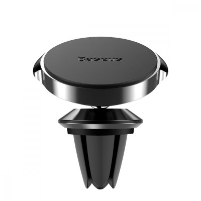Автомобільний тримач Baseus Magnetic Air Vent Mount (SUER-A01) Black