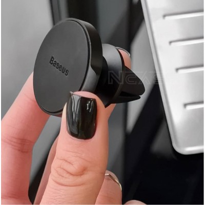 Автомобільний тримач Baseus Magnetic Air Vent Mount (SUER-A01) Black