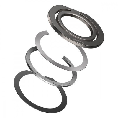 Кiльце тримач Baseus Halo Series (1шт/уп) (SUCH000012) silver