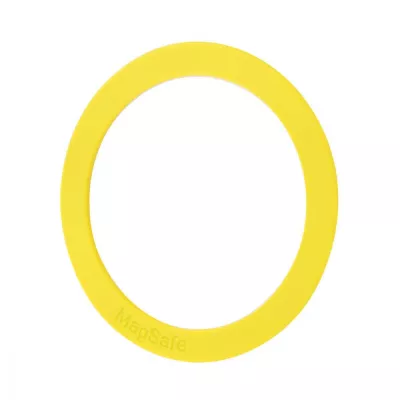 Кільце Silicone Magnetic Ring yellow