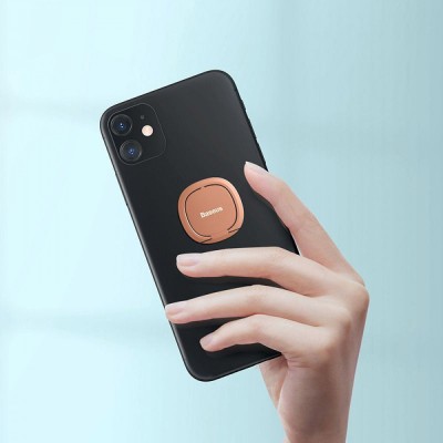 Кільце тримач для телефона на палець Baseus Invisible (SUYB-0A) Tarnish
