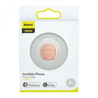 Кільце тримач для телефона на палець Baseus Invisible (SUYB-0A) Tarnish