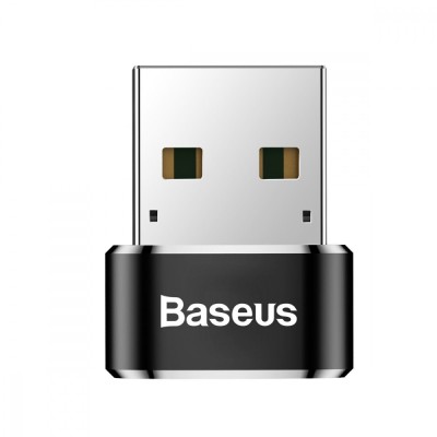 Перехідник Baseus Type-C To USB (Black) (CAAOTG-01)