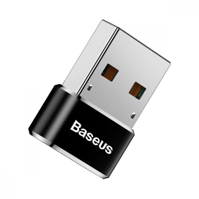 Перехідник Baseus Type-C To USB (Black) (CAAOTG-01)