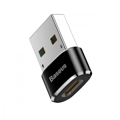 Перехідник Baseus Type-C To USB (Black) (CAAOTG-01)