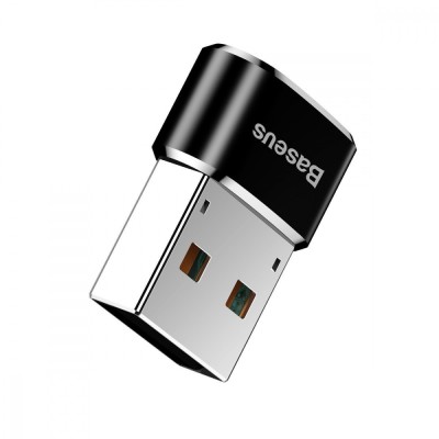 Перехідник Baseus Type-C To USB (Black) (CAAOTG-01)