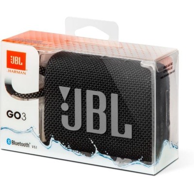 Портативна акустика JBL GO 3 (JBLGO3BLK) Black Портативна акустика JBL GO 3 (JBLGO3BLK) Black