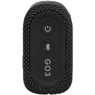 Портативна акустика JBL GO 3 (JBLGO3BLK) Black Портативна акустика JBL GO 3 (JBLGO3BLK) Black