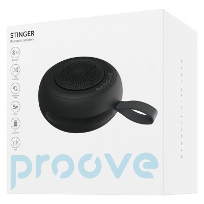 Портативна Акустика Proove Stinger 5W (PDSG100010001) Black