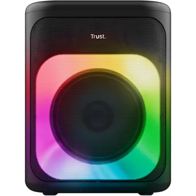 Портативна акустична система Trust Azura 50Вт, 1.0, ВТ 5.2, TWS, MP3, IPX4, RGB, Чорний