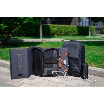 Портативна сонячна панель 2E, DC 36 Вт, USB-С 20 Вт, USB-A 18 Вт (2E-PSP0021)