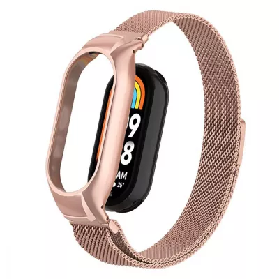 Ремінець Milanese Loop Mi Band 5/6 rose gold