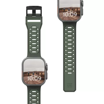 Ремінець UAG для Apple Watch Ultra 2/Ultra-49-45-44mm, Civilian, Olive Drab (194002117272)