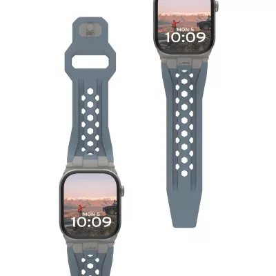 Ремінець UAG для Apple Watch Ultra 2/Ultra-49-45-44mm, Monarch, Cloud Blue/Titanium (194158114136)
