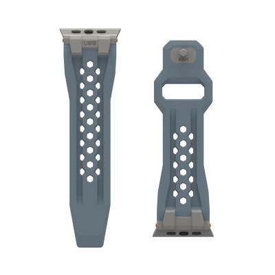 Ремінець UAG для Apple Watch Ultra 2/Ultra-49-45-44mm, Monarch, Cloud Blue/Titanium (194158114136)