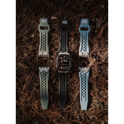 Ремінець UAG для Apple Watch Ultra 2/Ultra-49-45-44mm, Monarch, Cloud Blue/Titanium (194158114136)