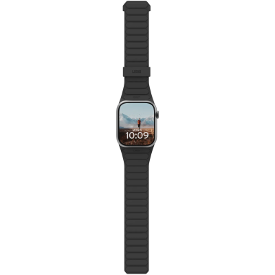 Ремінець UAG для Apple Watch Ultra 2/Ultra-49-45-44mm, Pathfinder, Black/Titanium (194161114036)