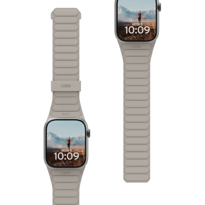 Ремінець UAG для Apple Watch Ultra 2/Ultra-49-45-44mm, Pathfinder, Black/Titanium (194161114036)