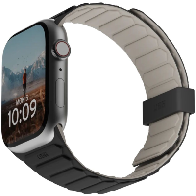 Ремінець UAG для Apple Watch Ultra 2/Ultra-49-45-44mm, Pathfinder, Black/Titanium (194161114036)