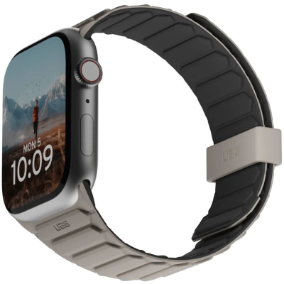 Ремінець UAG для Apple Watch Ultra 2/Ultra-49-45-44mm, Pathfinder, Black/Titanium (194161114036)