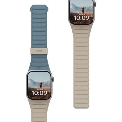 Ремінець UAG для Apple Watch Ultra 2/Ultra-49-45-44mm, Pathfinder, Dune/Cloud Blue (194161118051)