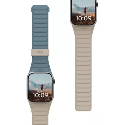 Ремінець UAG для Apple Watch Ultra 2/Ultra-49-45-44mm, Pathfinder, Dune/Cloud Blue (194161118051)