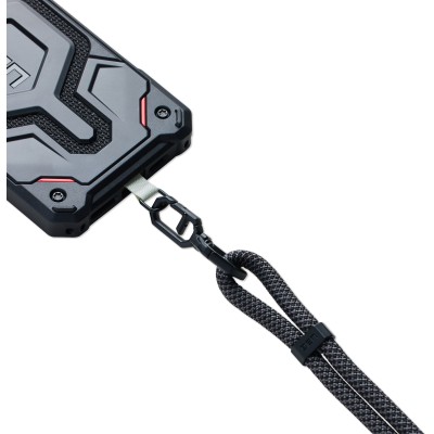 Ремінець через плече UAG для смартфона Civilian(7мм), Graphite/Black (964420113240)