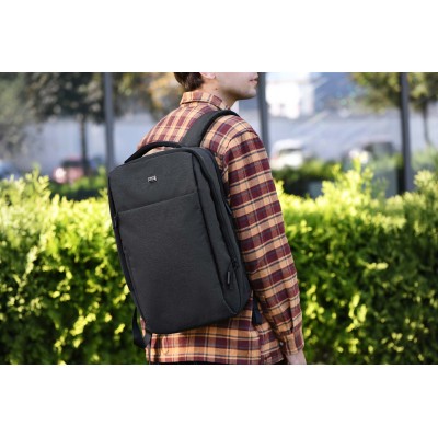 Рюкзак 2E, Melange 16", чорний (2E-BPN9266BK)