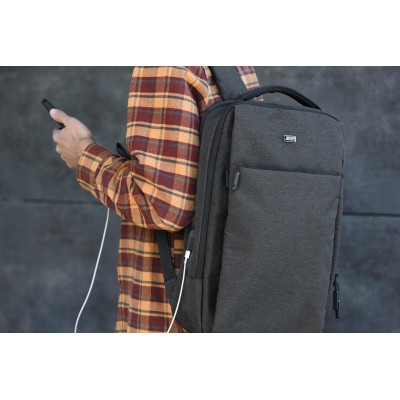 Рюкзак 2E, Melange 16", чорний (2E-BPN9266BK)