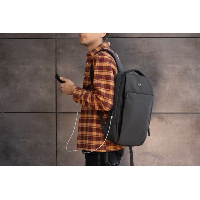 Рюкзак 2E, Melange 16", чорний (2E-BPN9266BK)