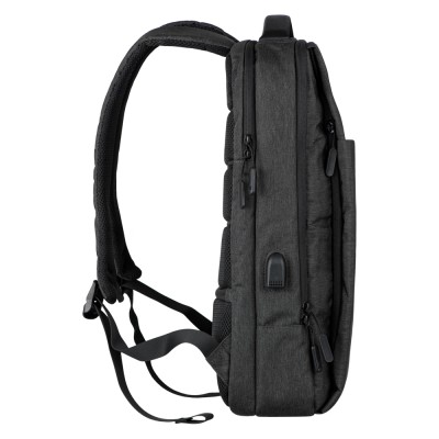 Рюкзак 2E, Melange 17", чорний (2E-BPN9267BK)