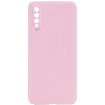 Силиконовый чехол Candy Full Camera для Samsung Galaxy A50 (A505F) / A50s / A30s Розовый / Pink Sand