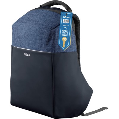 Рюкзак TRUST Nox Anti-theft 16" BLUE