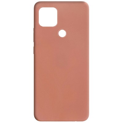 Силиконовый чехол Candy для Oppo A15s / A15 Rose Gold