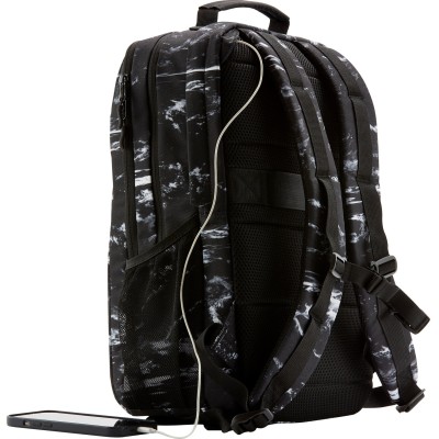 Рюкзак для ноутбука HP, Campus XL, 16.1", поліестер, чорно-білий (7J592AA)