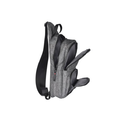 Рюкзак-слінг, Wenger Console Cross Body Bag, сірий (605029)
