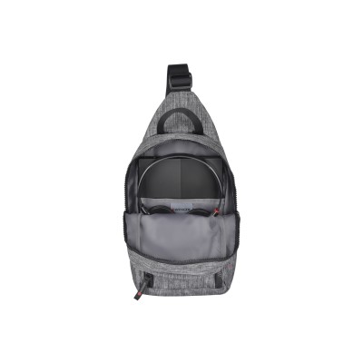 Рюкзак-слінг, Wenger Console Cross Body Bag, сірий (605029)