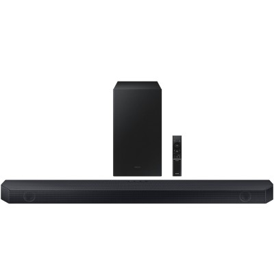 Саундбар Samsung HW-Q600C 360Вт, 3.1.2, BT, HDMI-eARC, саб, Dolby Atmos, чорний (HW-Q600C/UA)