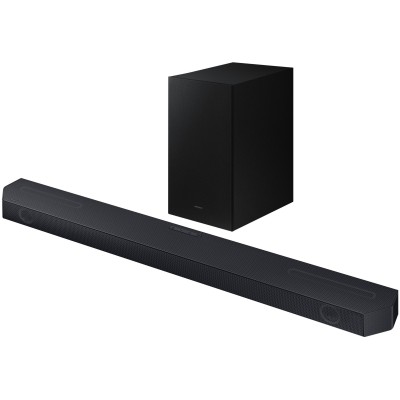 Саундбар Samsung HW-Q600C 360Вт, 3.1.2, BT, HDMI-eARC, саб, Dolby Atmos, чорний (HW-Q600C/UA)