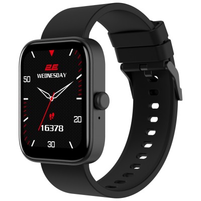 Смарт-годинник 2E Alpha SQ Music Edition 46мм, 1.78", 368x448, AMOLED, BT 5.2, Чорний (2E-CWW40BK)