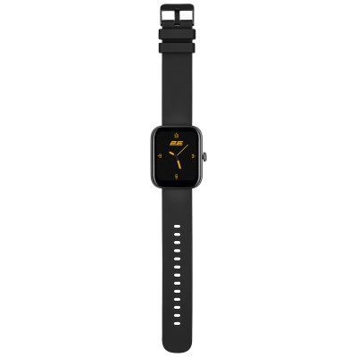 Смарт-годинник 2E Alpha SQ Music Edition 46мм, 1.78", 368x448, AMOLED, BT 5.2, Чорний (2E-CWW40BK)